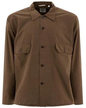 Nanamica High-Density-Parachute-Fabric Jacket - Brown