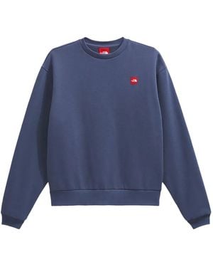 The North Face Pullover Mit Logo-Patch - Blau