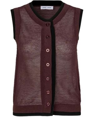 Samsøe & Samsøe Fudge Vest - Purple