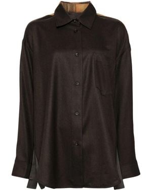 JNBY Check-Pattern Jacket - Black