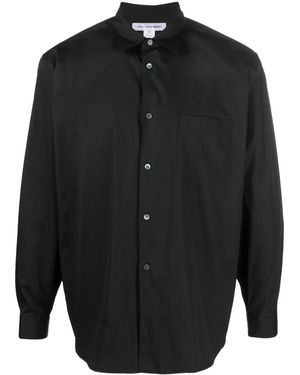 Comme des Garçons ロングスリーブ シャツ - ブラック