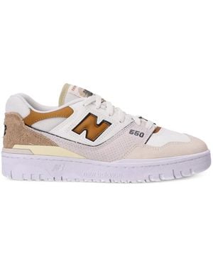 New Balance 550 レザー スニーカー - ピンク