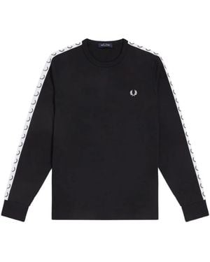 Fred Perry Long-Sleeve T-Shirt - Black