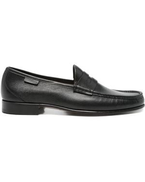 Tom Ford Leren Loafers - Zwart