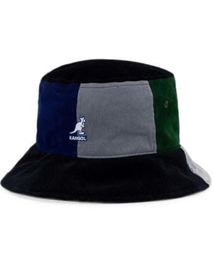 Kangol Fischerhut Im Patchwork-Look - Blau