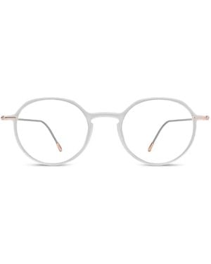 Silhouette Lunettes De Vue Lite Spirit À Monture Ronde - Blanc