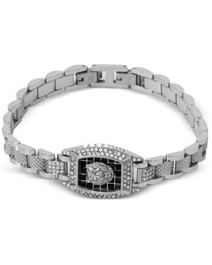 Guess Bracelet À Ornements En Cristal - Métallisé