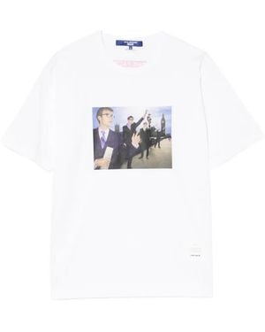 Junya Watanabe Printed T-Shirt - White