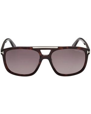 Tom Ford Browline Sunglasses - Brown