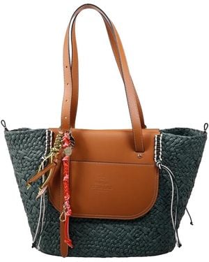 CUBA LAB Tropicana Shoulder Bag - White