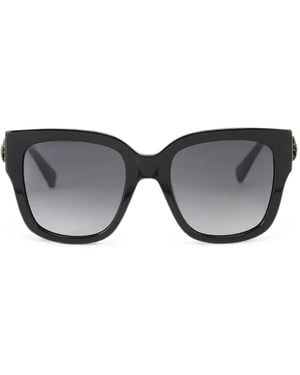 Kurt Geiger Lunettes De Soleil À Monture Carrée Et Plaque Aigle - Grey