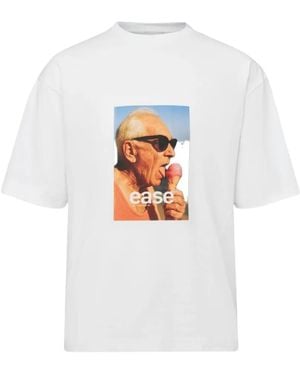 DRYKORN Kayro Graphic-Print T-Shirt - White