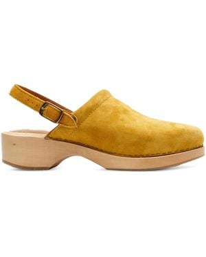 RE/DONE Classic Suède Klompen - Bruin