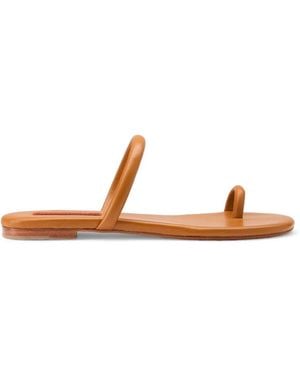 Simon Miller Pipe Round-Toe Sandals - Brown
