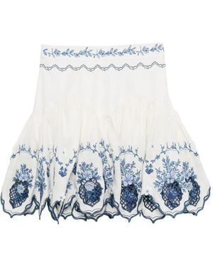 Agua Bendita Asai Wild Mini-Rok - Wit