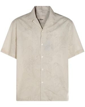 Altea All-Over Printed Shirt - Natural