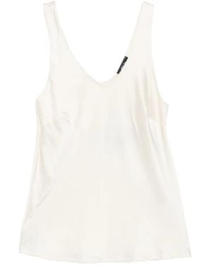 Dixie V-neck top - Blanco