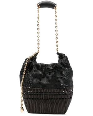 Loewe Kleine Squeeze Schultertasche - Schwarz