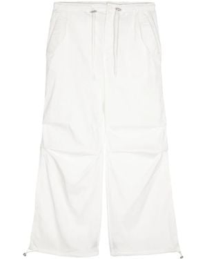 B+ AB Pantaloni Con Coulisse - Bianco