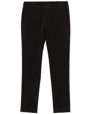 Berwich Morello Elax Slim-Fit Trousers - Black