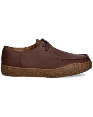 Camper Derbies Peu Terreno À Lacets - Brown
