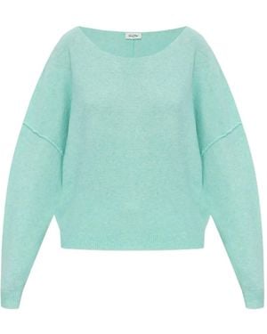 American Vintage Damsville ボートネック セーター - ブルー