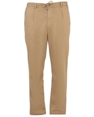 East Harbour Surplus Bobby Drawstring Trousers - Natural