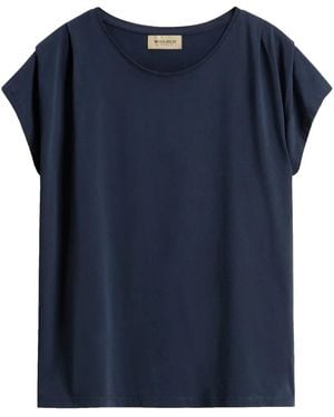 Woolrich Pleated T-Shirt - Blue