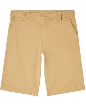 DIESEL Button-fastening Shorts - Natural
