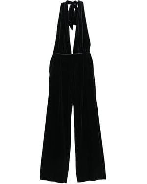 Amazuìn Tuta Intera Gily Con Scollo All'Americana - Nero