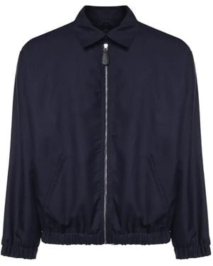 Giuliano Galiano Asher Zip-Up Jacket - Blue
