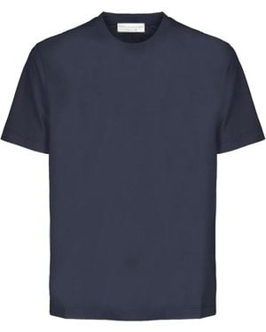 FILIPPO DE LAURENTIIS Crew-Neck T-Shirt - Blue