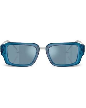 DIESEL Rectangle-Frame Sunglasses - Blue