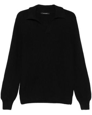 Tagliatore ポロネック セーター - ブラック