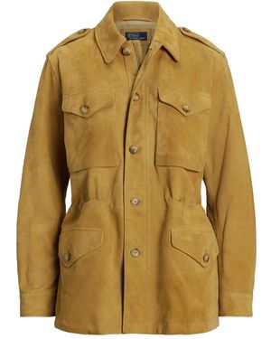 Polo Ralph Lauren Split Suede Field Jacket - Green