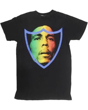 HTC Bob Marley Face Graphic-Print T-Shirt - Black
