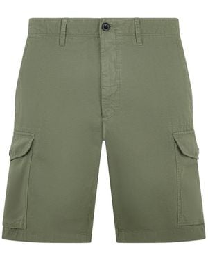 Slowear Straight-Leg Cargo Shorts - Green