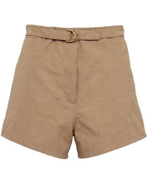 Prada Panama Shorts - Naturel