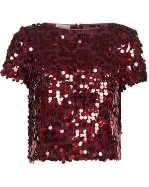Blanca Vita スパンコール トップ - レッド