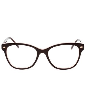 Bebe Brille Mit Leopardenprint - Schwarz