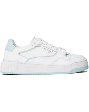 Twinset Chunky-Sole Trainers - White