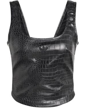 adidas Pleather Corset - Black