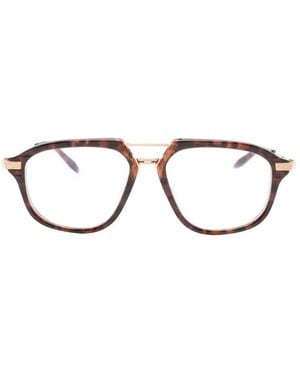 Akoni Gafas De Sol Con Montura Semicompleta - Negro