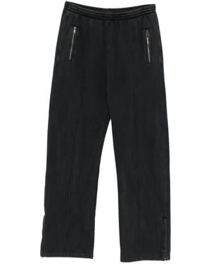 Our Legacy Fleece Track Trousers - Black