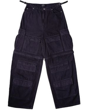 Mainless Klassische Cargohose - Blau
