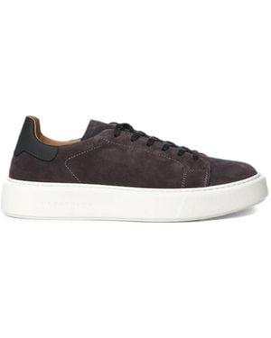 Henderson Suede Leather Sneakers - White