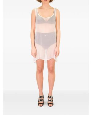 LA ROSE Camisón De Seda - Blanco