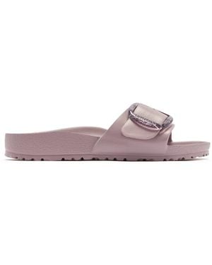 Birkenstock Madrid Buckle-Fastening Slides - Pink