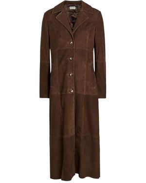 RIXO London Astrea Suède Jas - Bruin