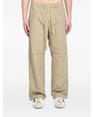 Haikure Pantalon À Taille Élastiquée - Natural